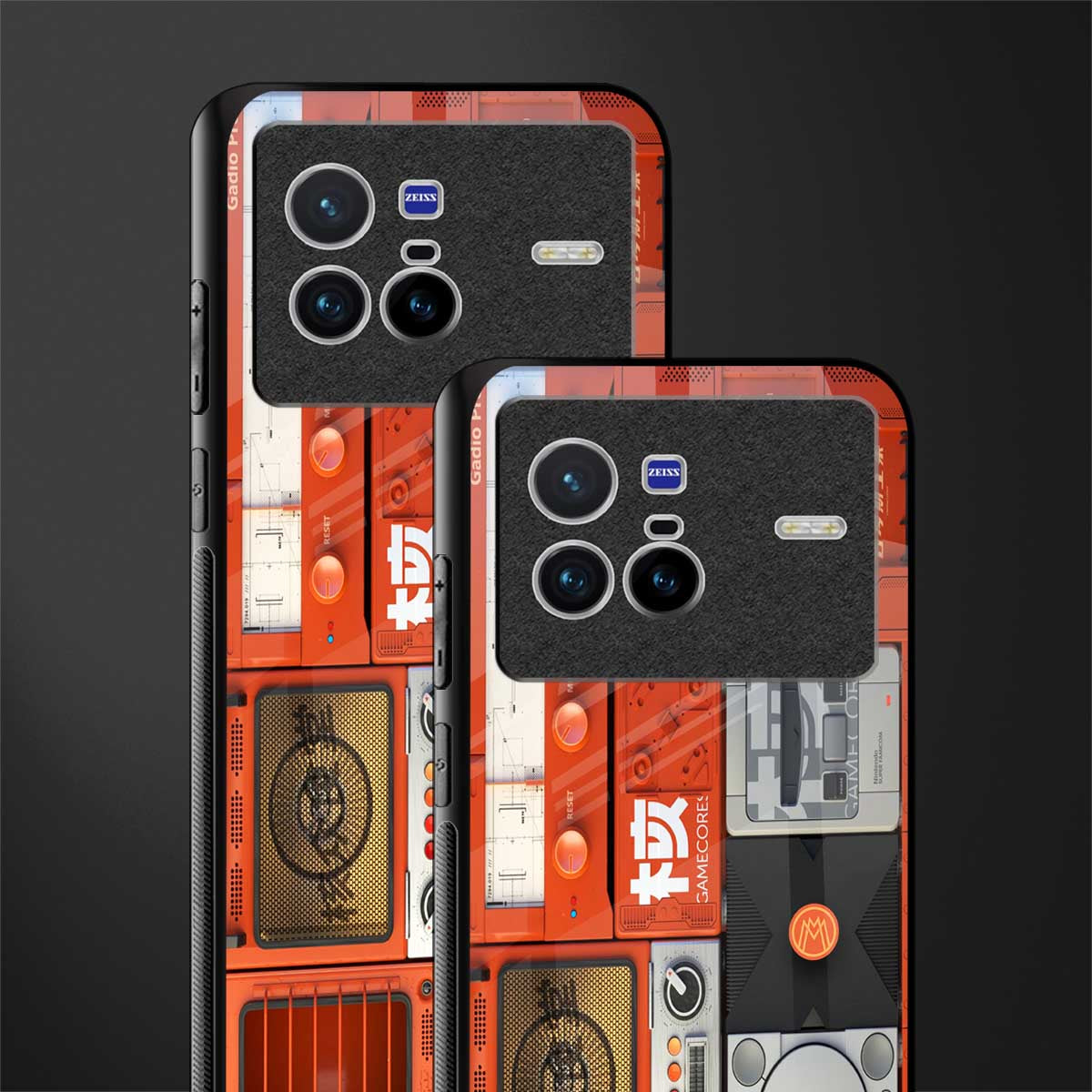 different world glass case for vivo x80 image-2