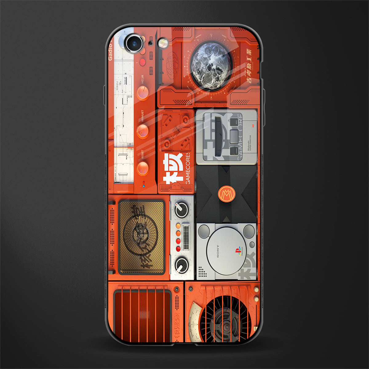 different world glass case for iphone 6s plus image