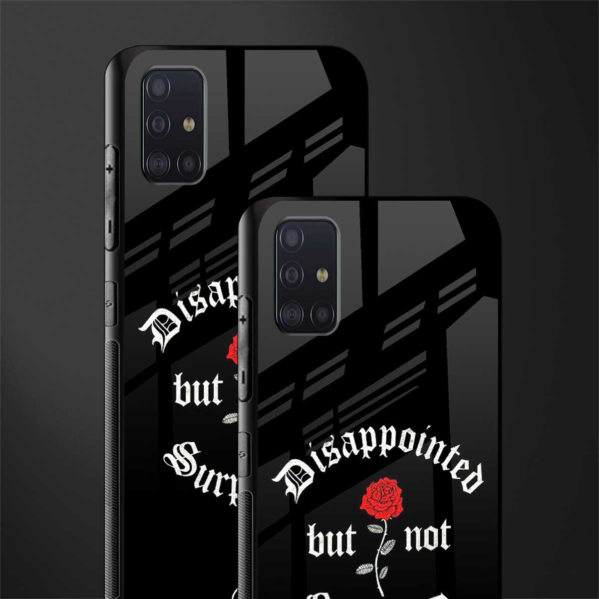 disappointed but not surprised glass case for samsung galaxy a71 image-2