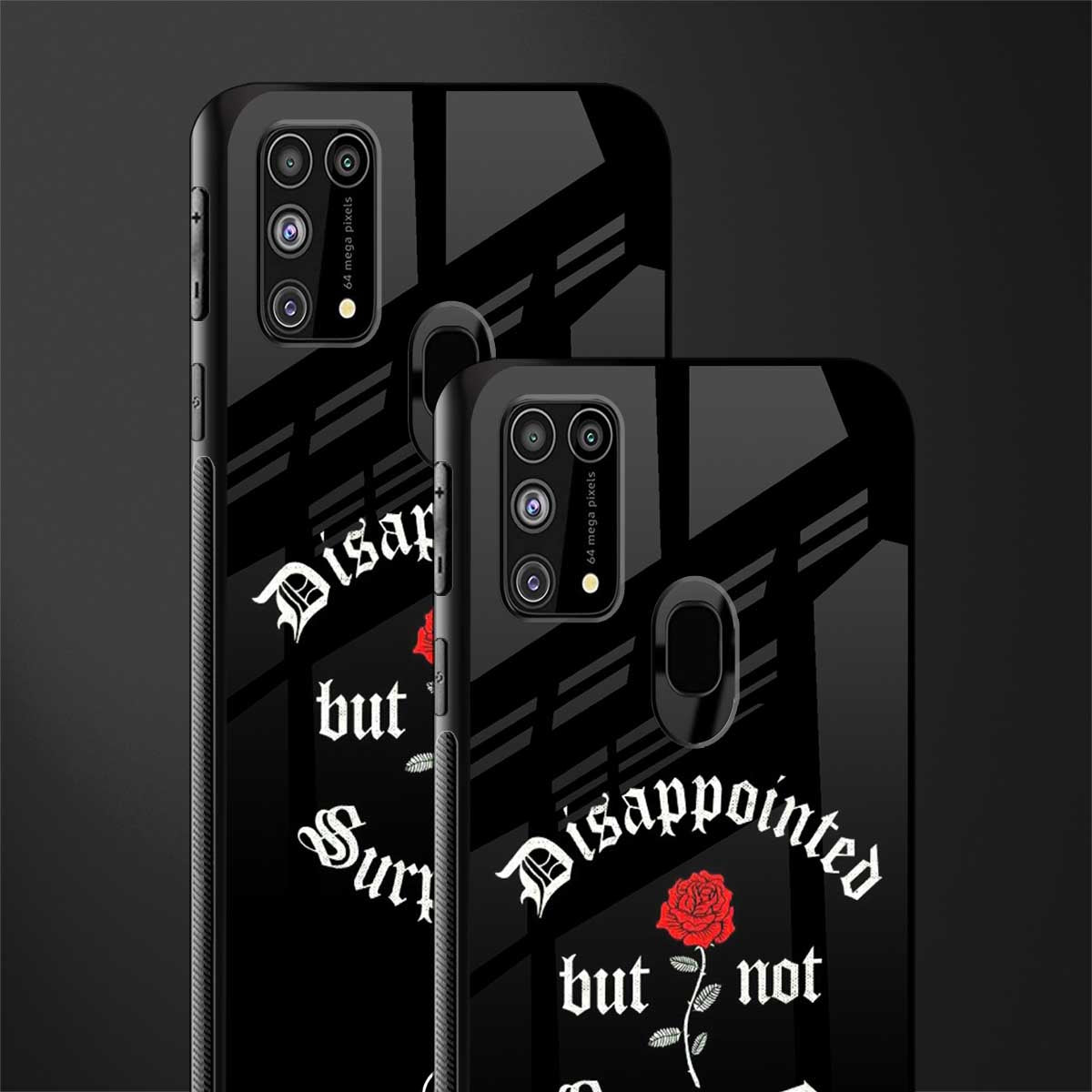 disappointed but not surprised glass case for samsung galaxy m31 prime edition image-2