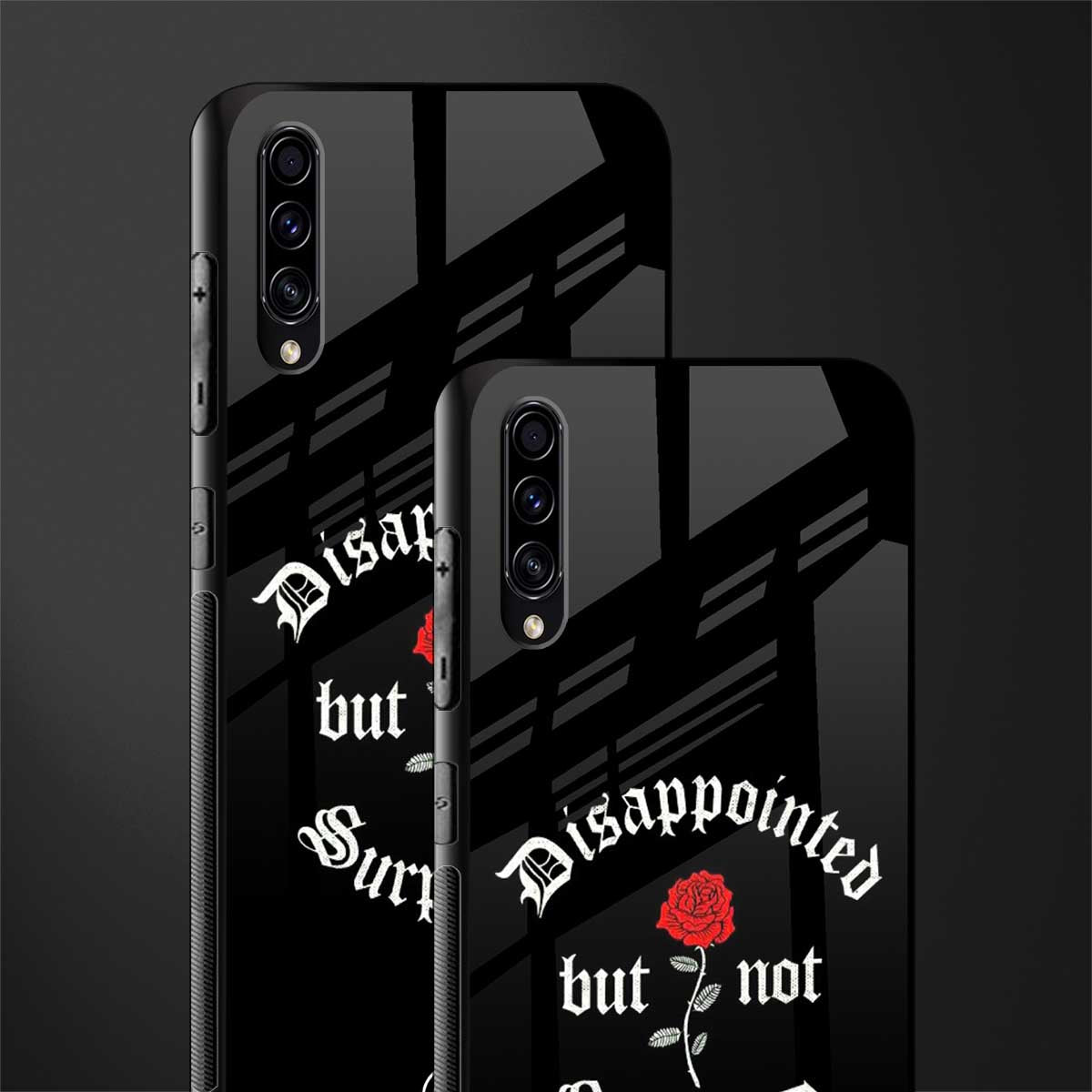 disappointed but not surprised glass case for samsung galaxy a70 image-2