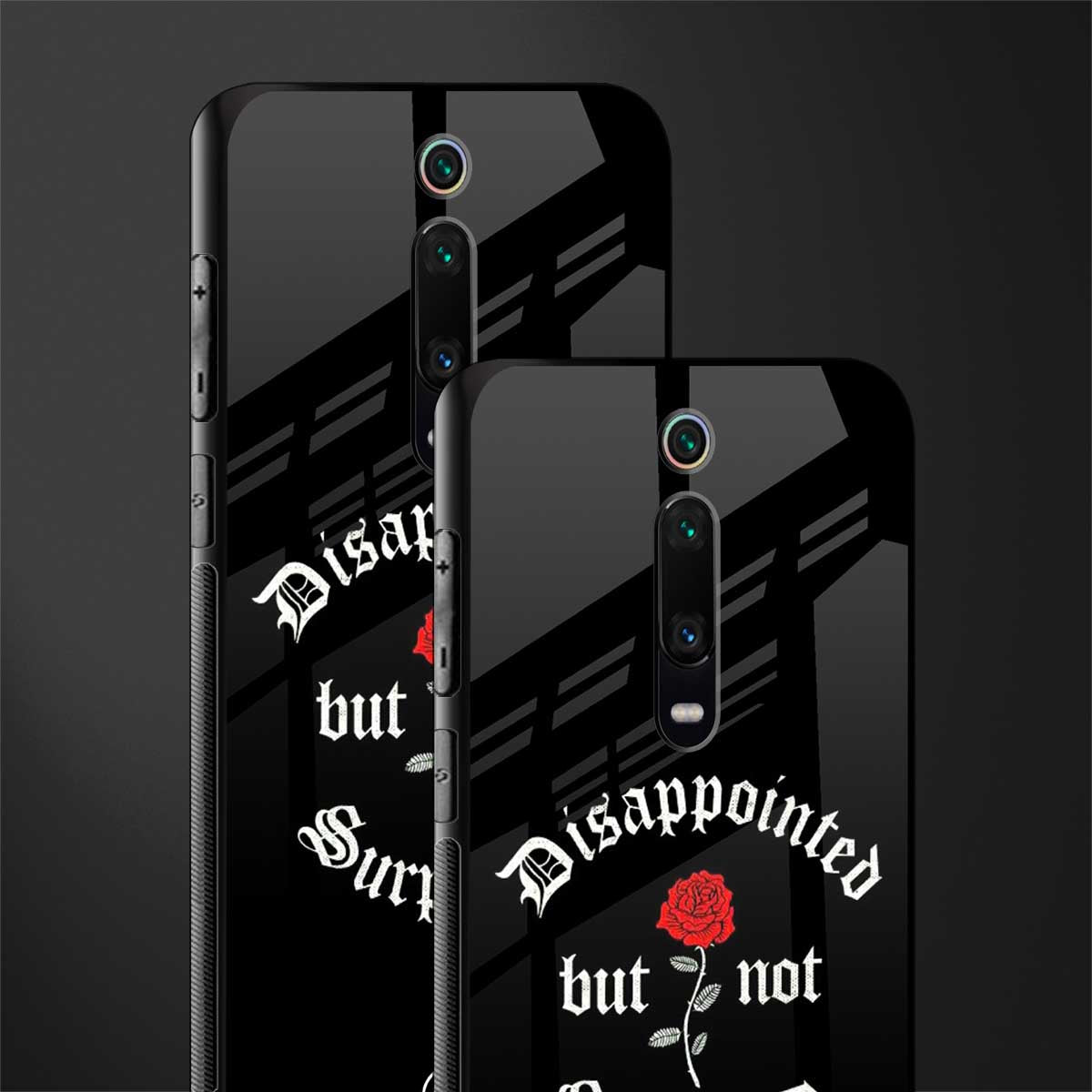 disappointed but not surprised glass case for redmi k20 image-2