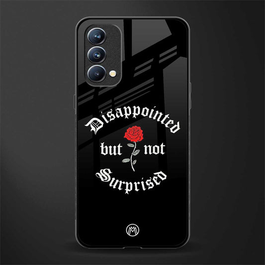 disappointed but not surprised glass case for oppo f19s image