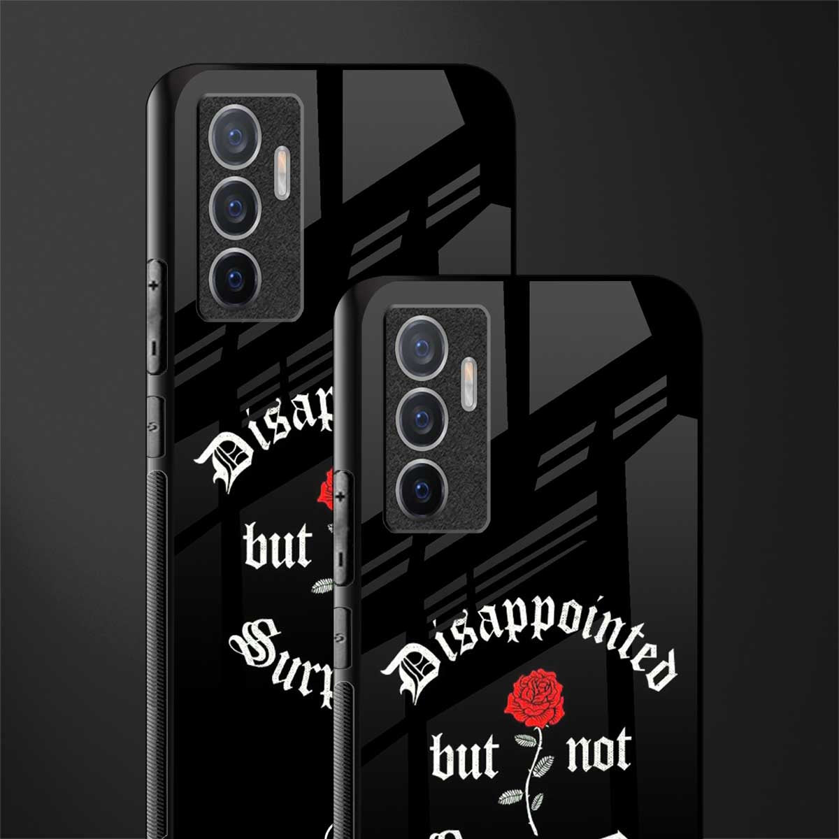 disappointed but not surprised glass case for vivo v23e image-2