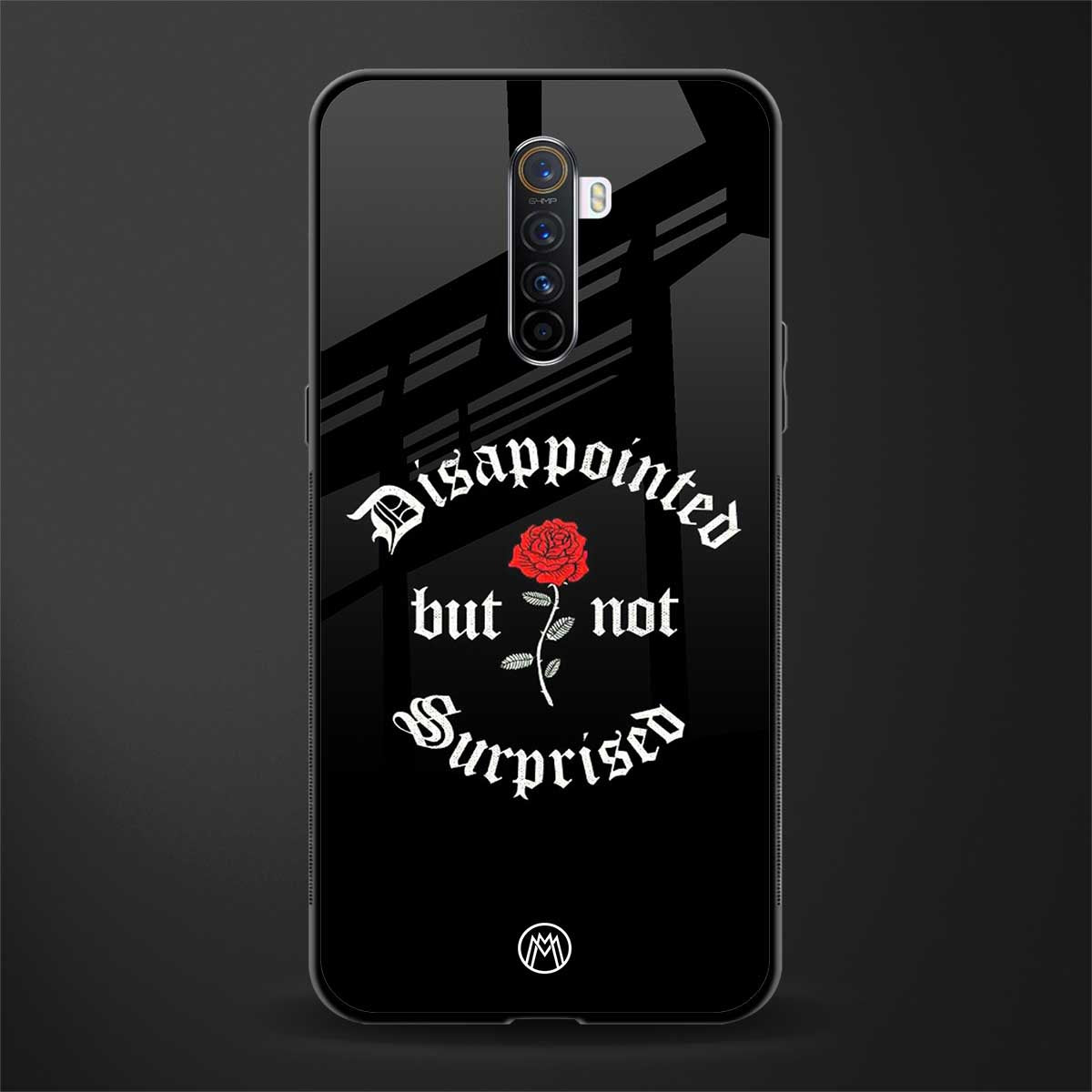 disappointed but not surprised glass case for realme x2 pro image