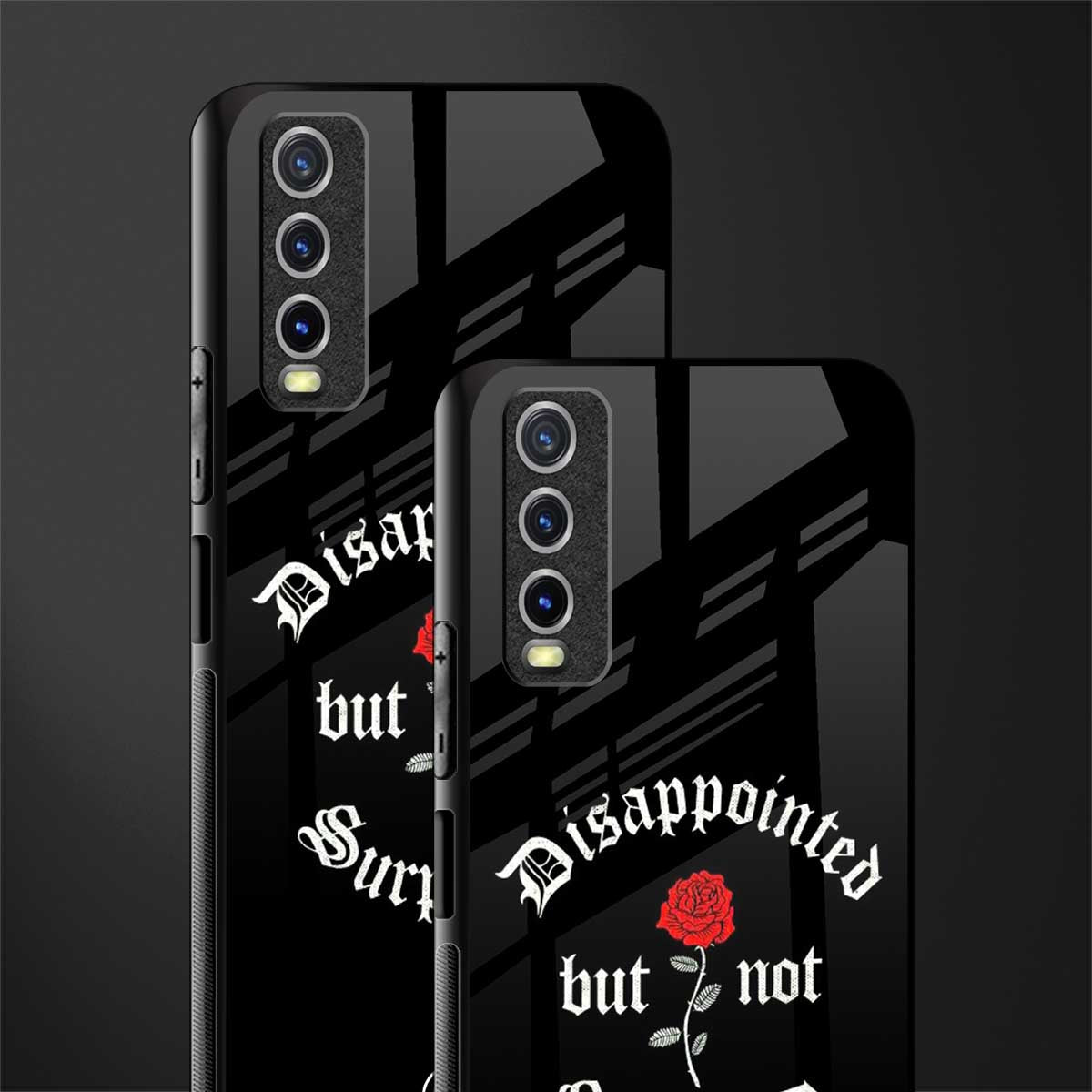 disappointed but not surprised glass case for vivo y20 image-2