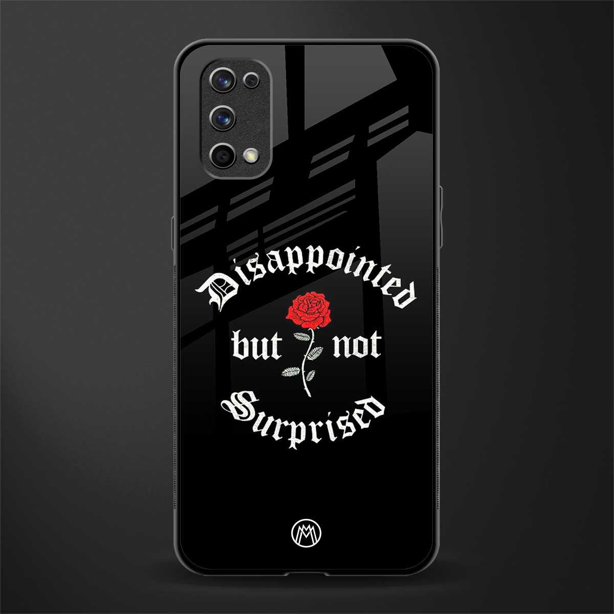 disappointed but not surprised glass case for realme 7 pro image