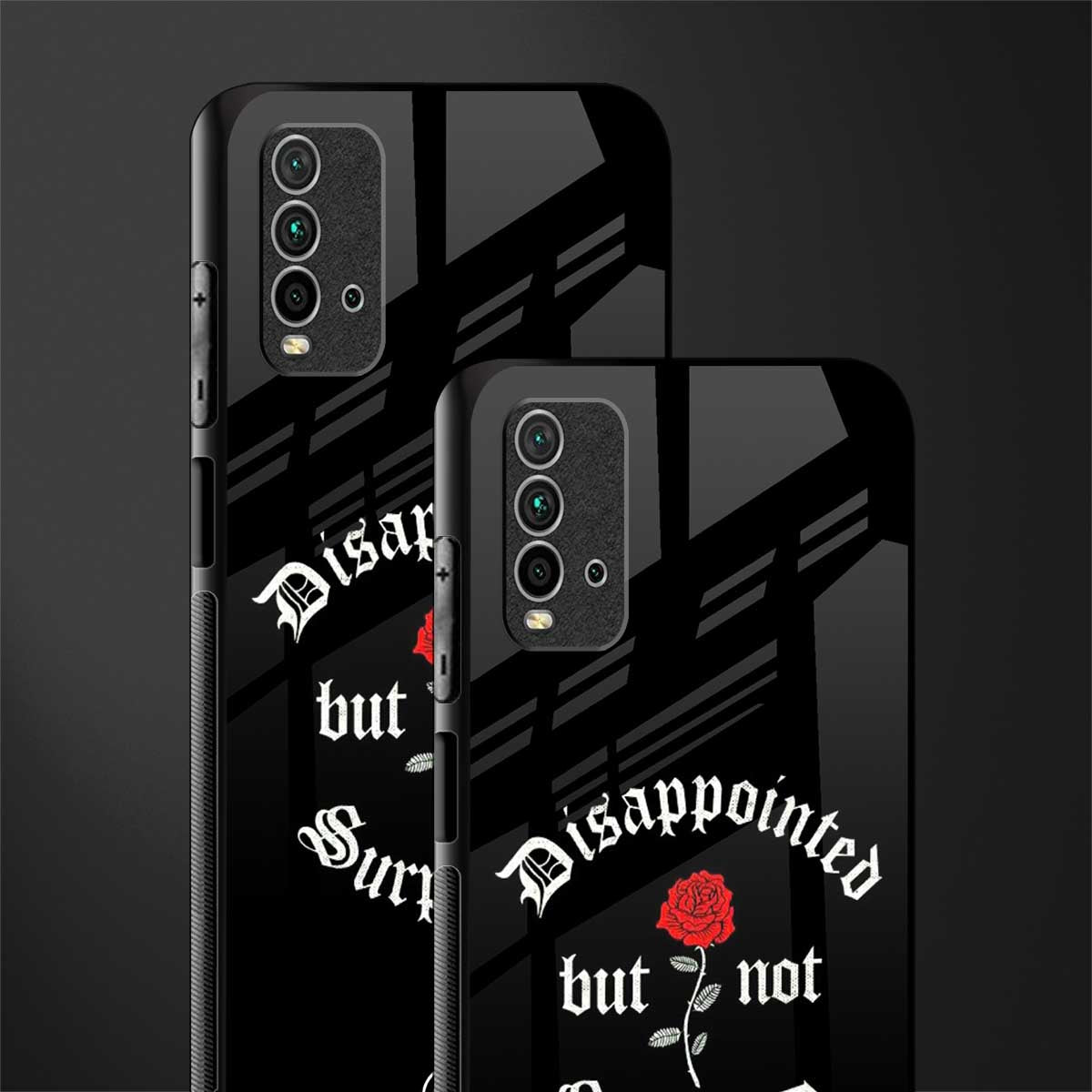 disappointed but not surprised glass case for redmi 9 power image-2