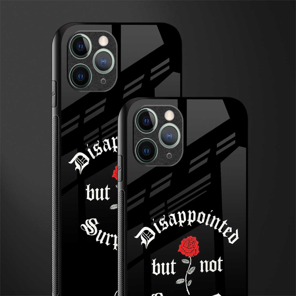 disappointed but not surprised glass case for iphone 11 pro max image-2