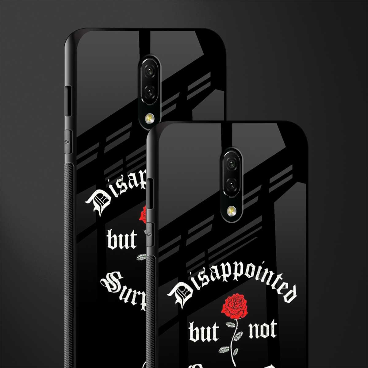 disappointed but not surprised glass case for oneplus 7 image-2