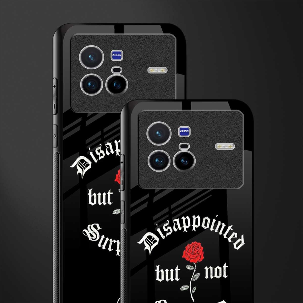disappointed but not surprised glass case for vivo x80 image-2
