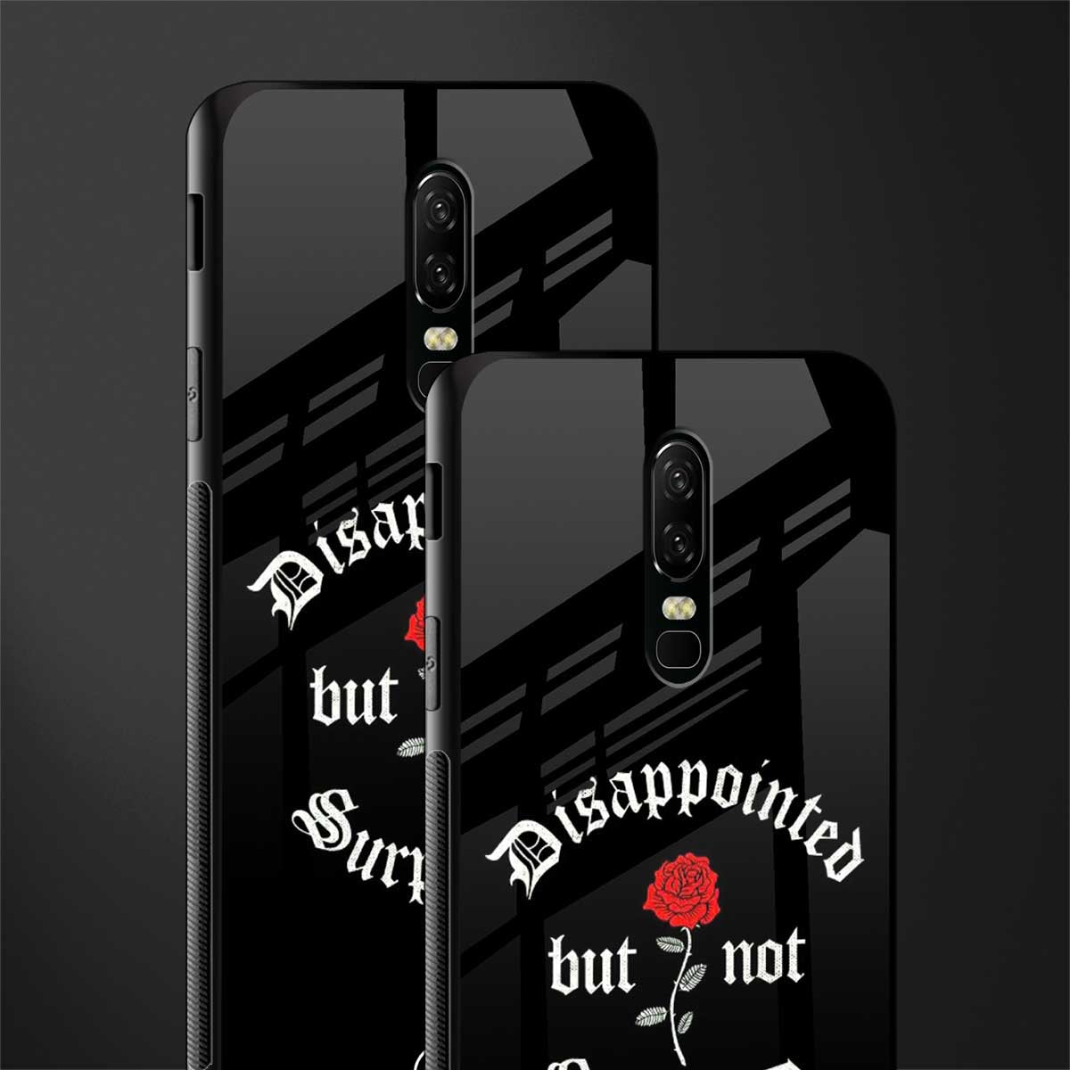 disappointed but not surprised glass case for oneplus 6 image-2