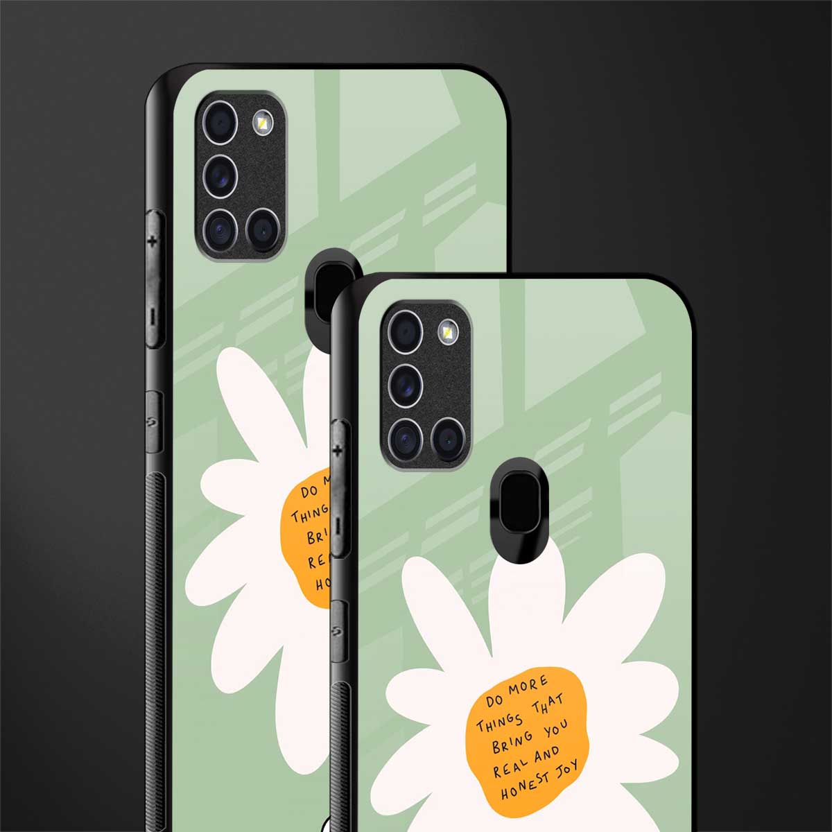do more things glass case for samsung galaxy a21s image-2