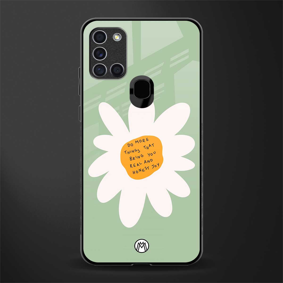 do more things glass case for samsung galaxy a21s image