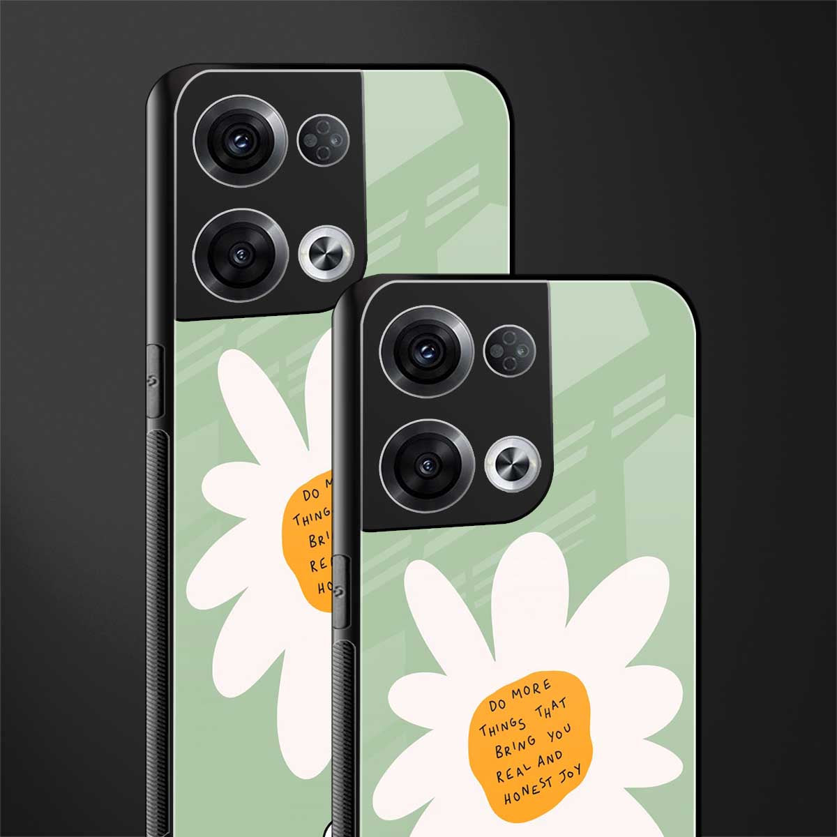 do more things back phone cover | glass case for oppo reno 8 pro