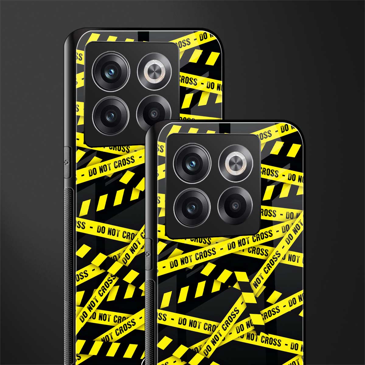 do not cross warning back phone cover | glass case for oneplus 10t