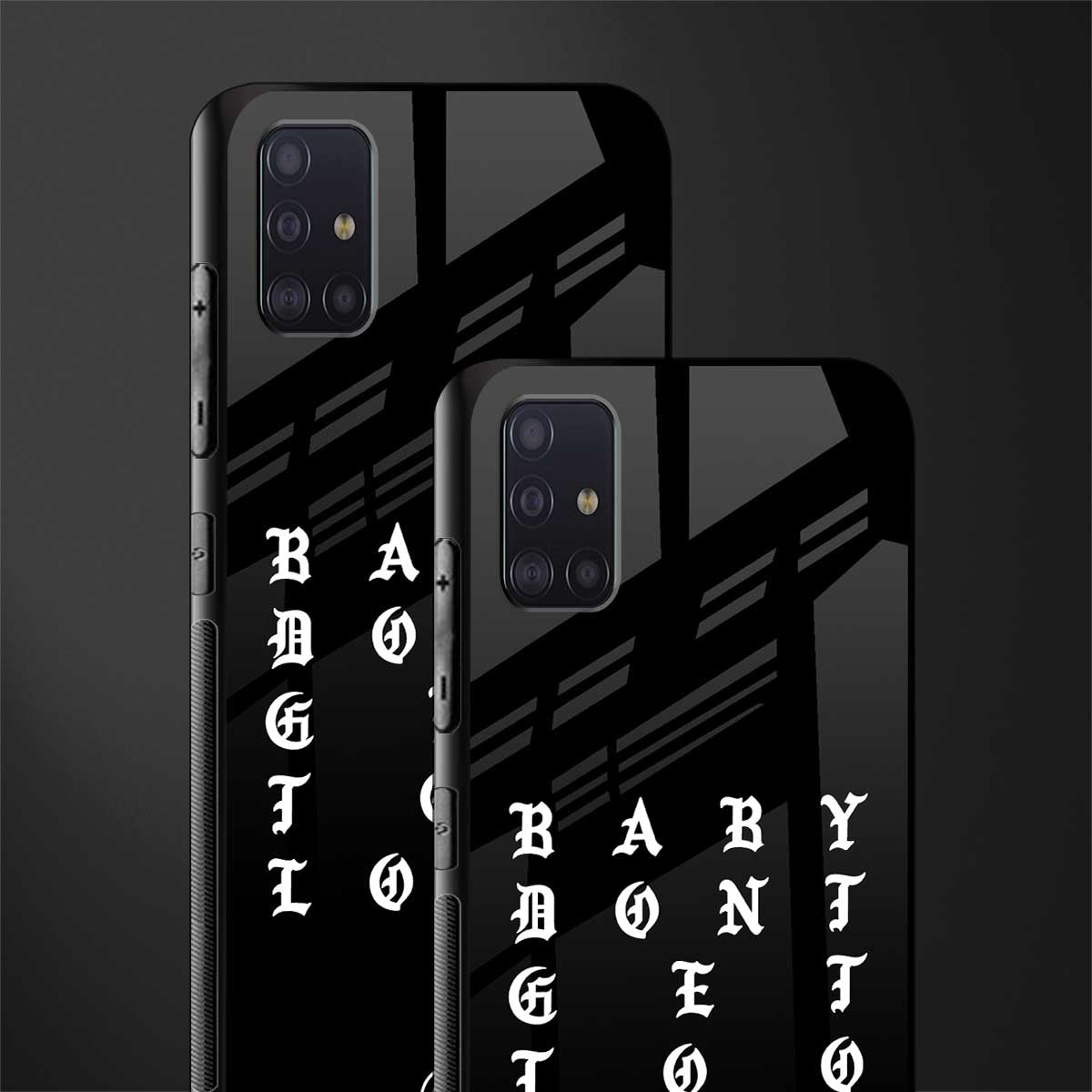 don't get too loud glass case for samsung galaxy a71 image-2