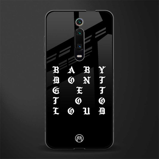 don't get too loud glass case for redmi k20 image