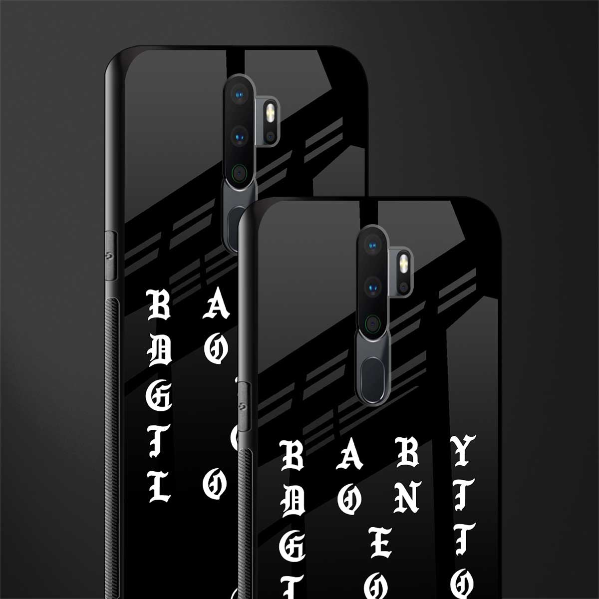 don't get too loud glass case for oppo a9 2020 image-2
