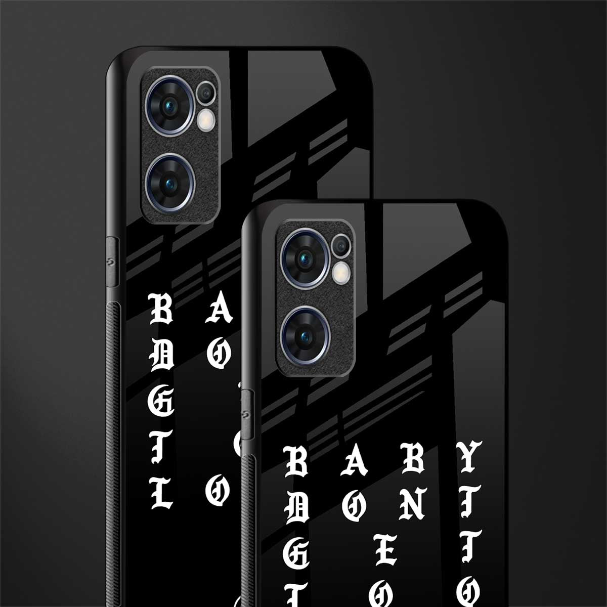 don't get too loud glass case for oppo reno7 5g image-2