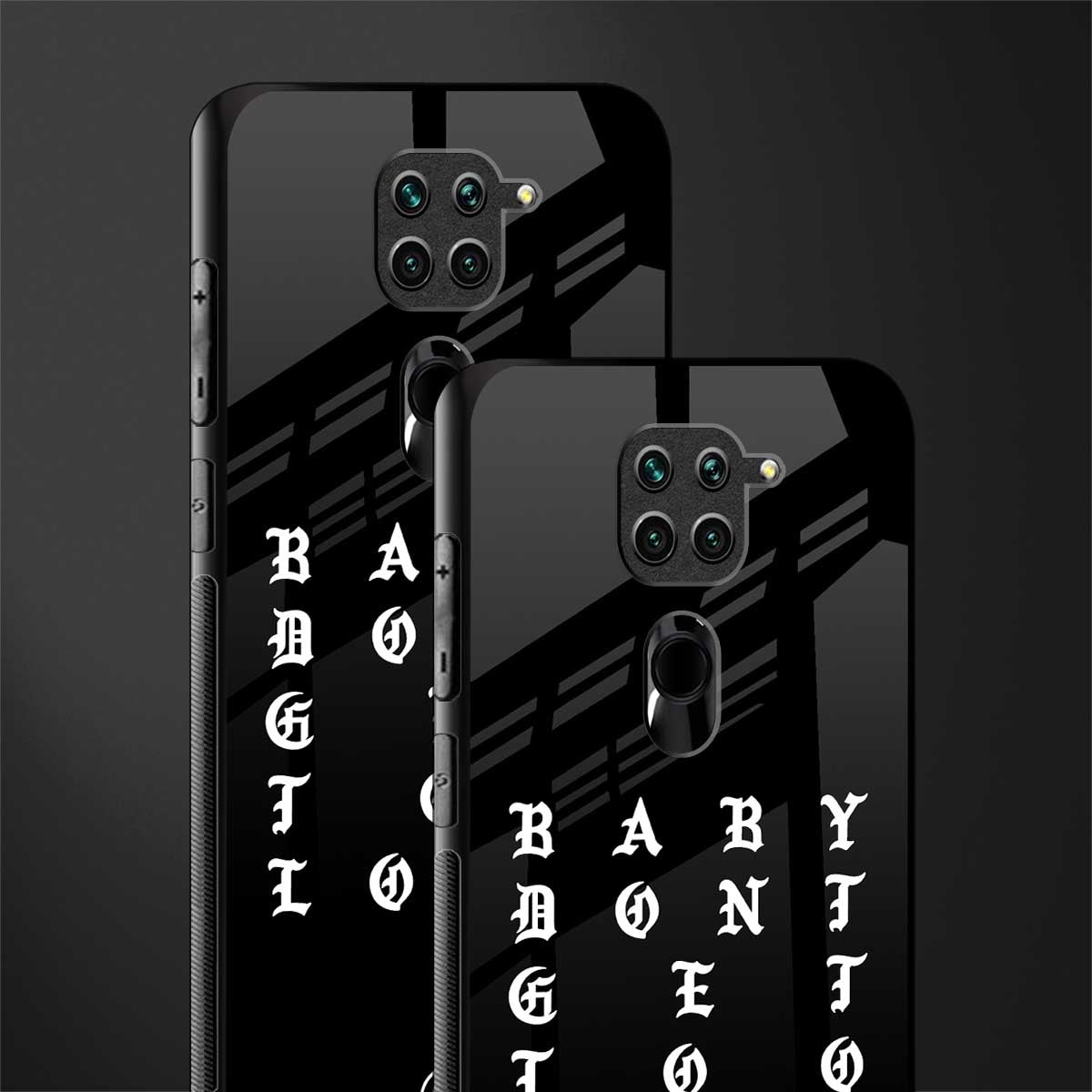 don't get too loud glass case for redmi note 9 image-2