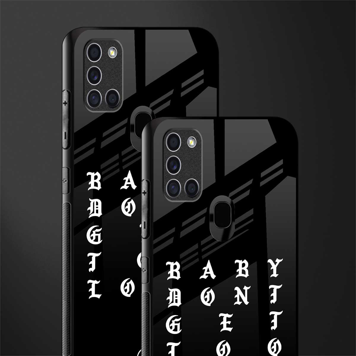 don't get too loud glass case for samsung galaxy a21s image-2