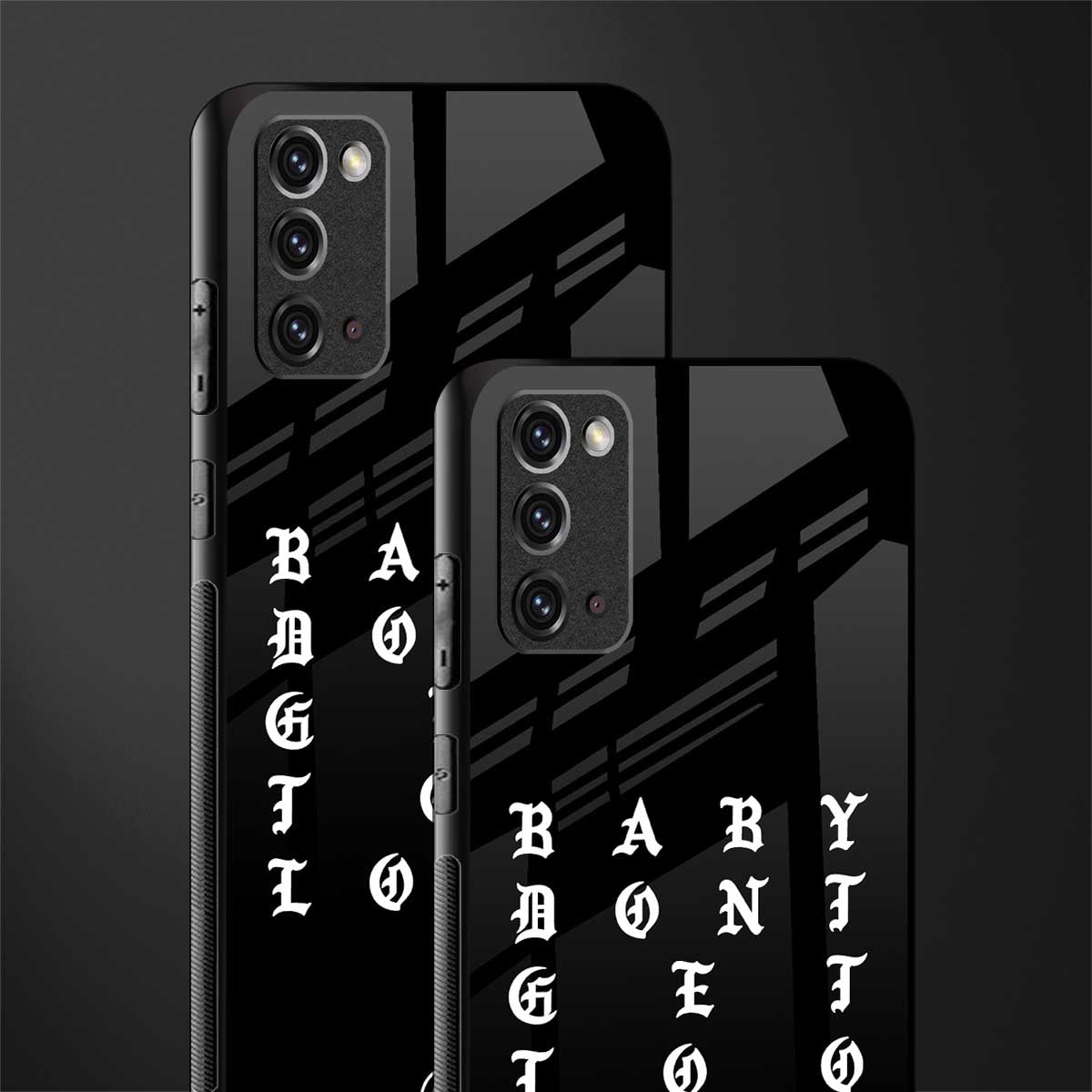 don't get too loud glass case for samsung galaxy note 20 image-2