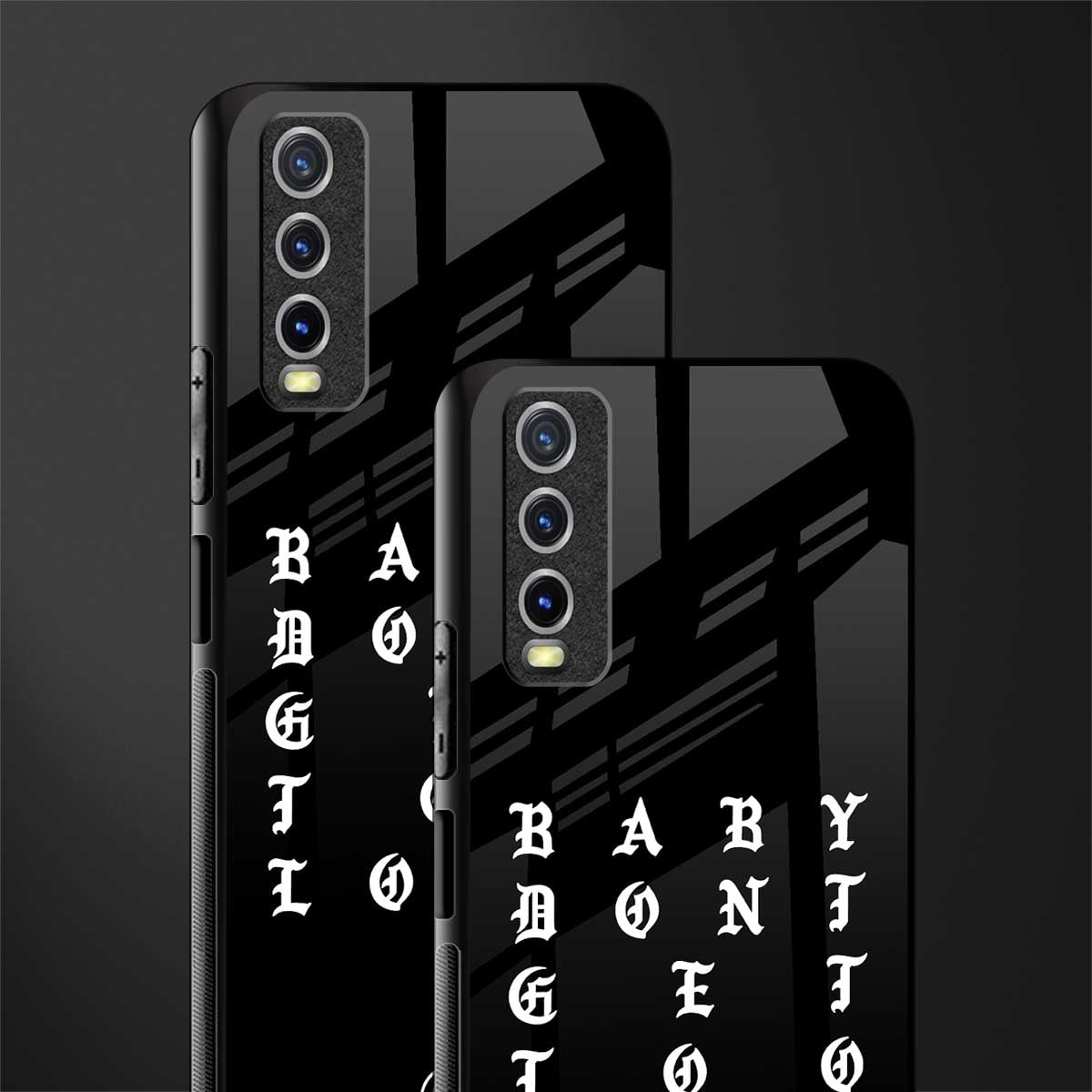 don't get too loud glass case for vivo y20 image-2