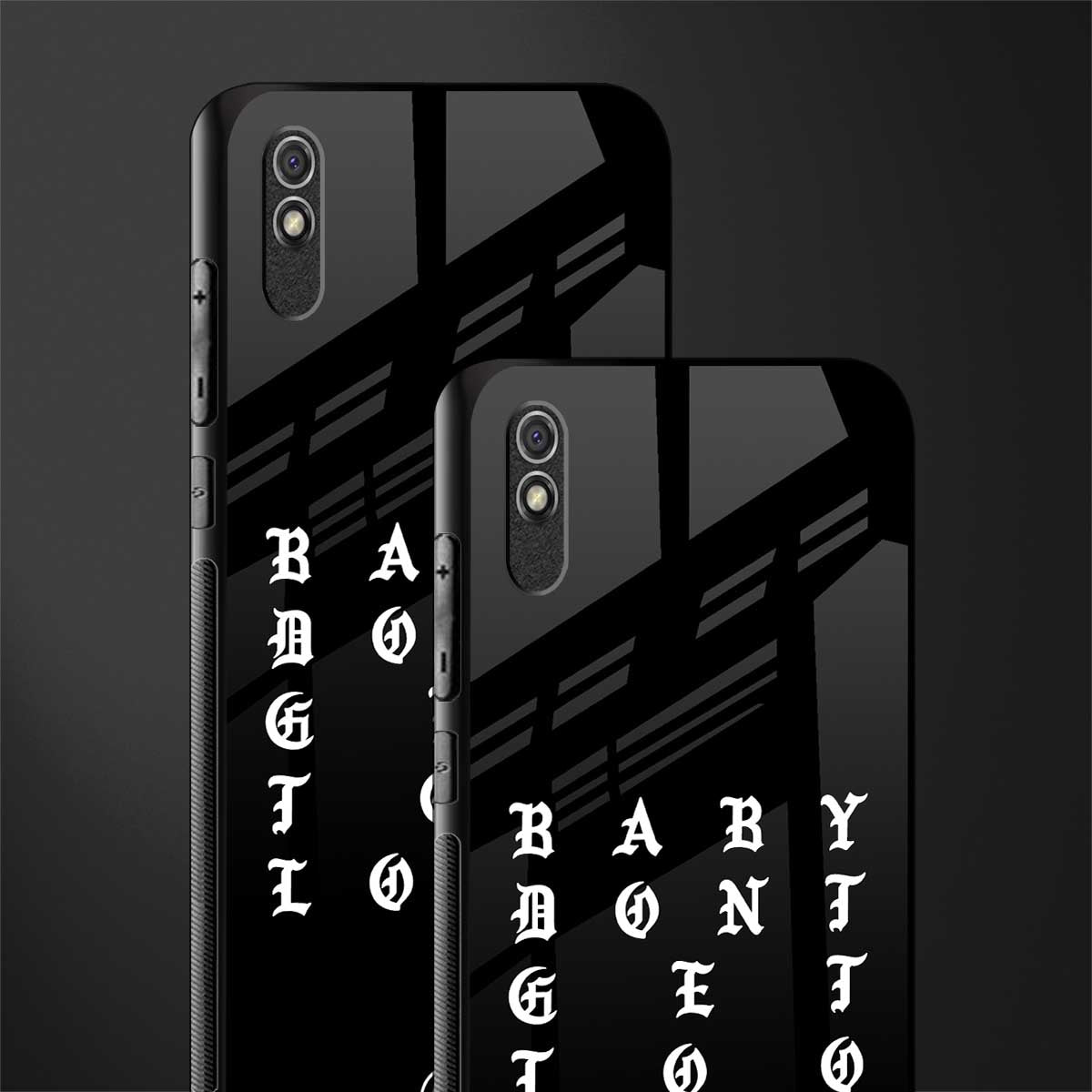 don't get too loud glass case for redmi 9i image-2