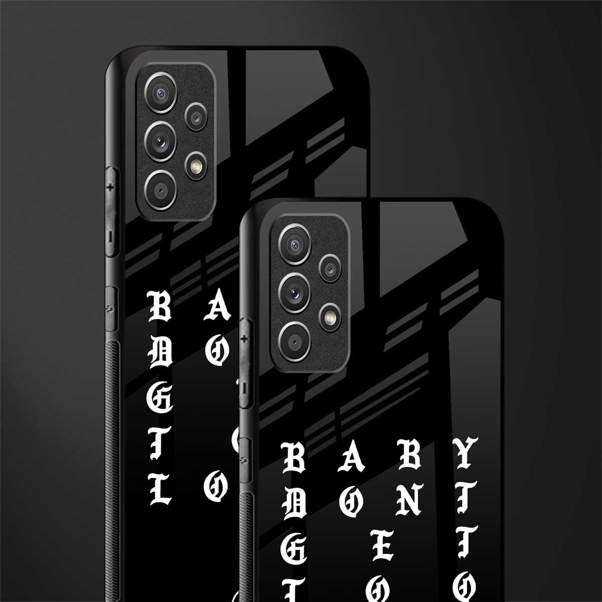 don't get too loud glass case for samsung galaxy a72 image-2