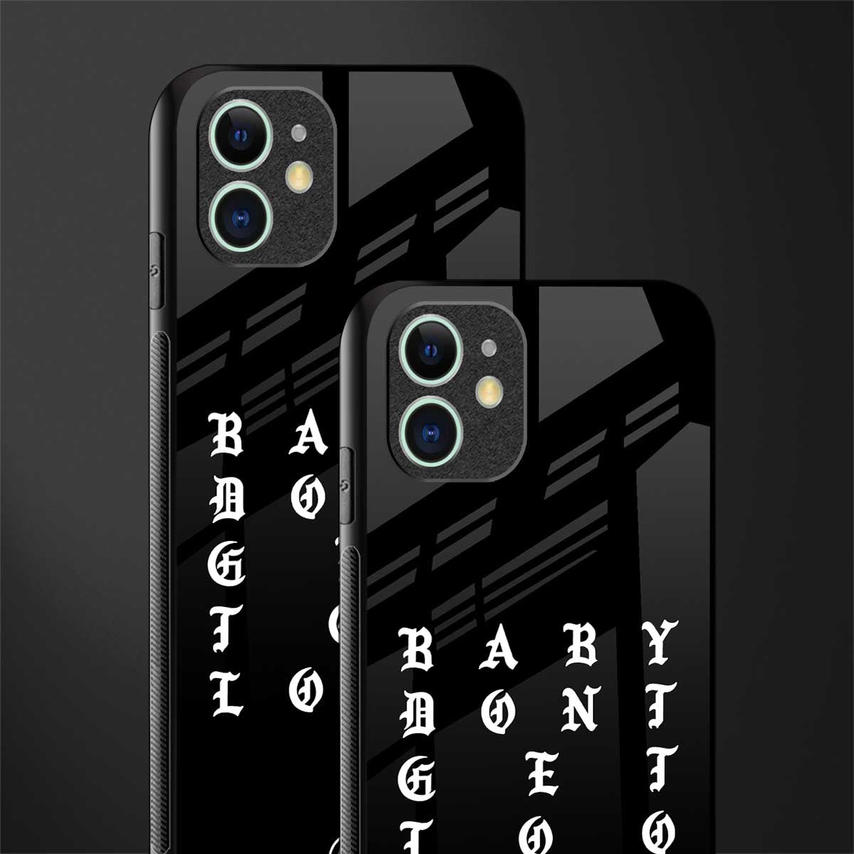 don't get too loud glass case for iphone 11 image-2