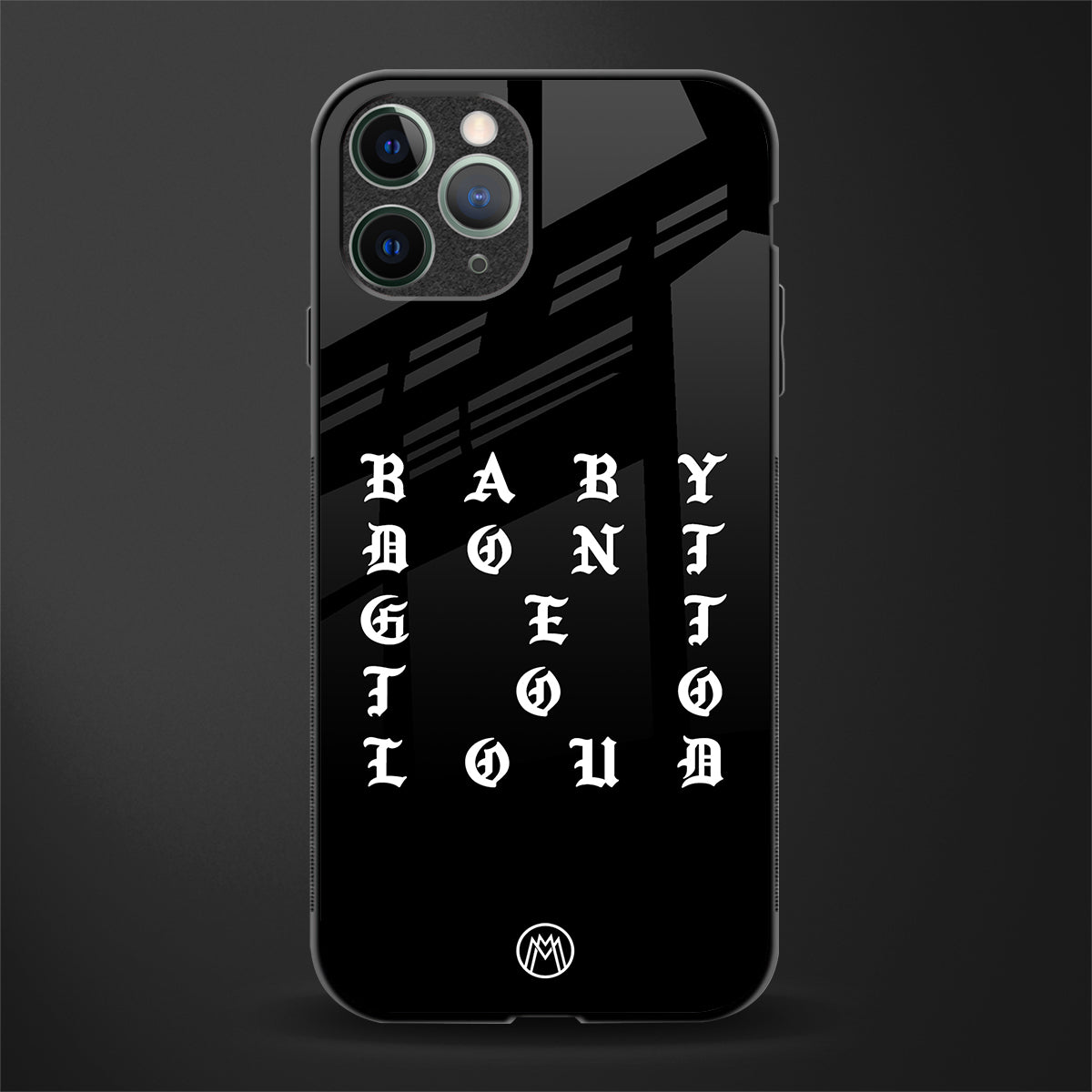don't get too loud glass case for iphone 11 pro image