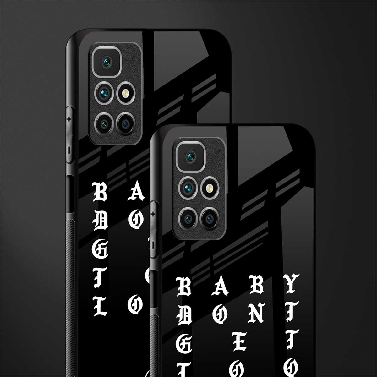 don't get too loud glass case for redmi 10 prime image-2