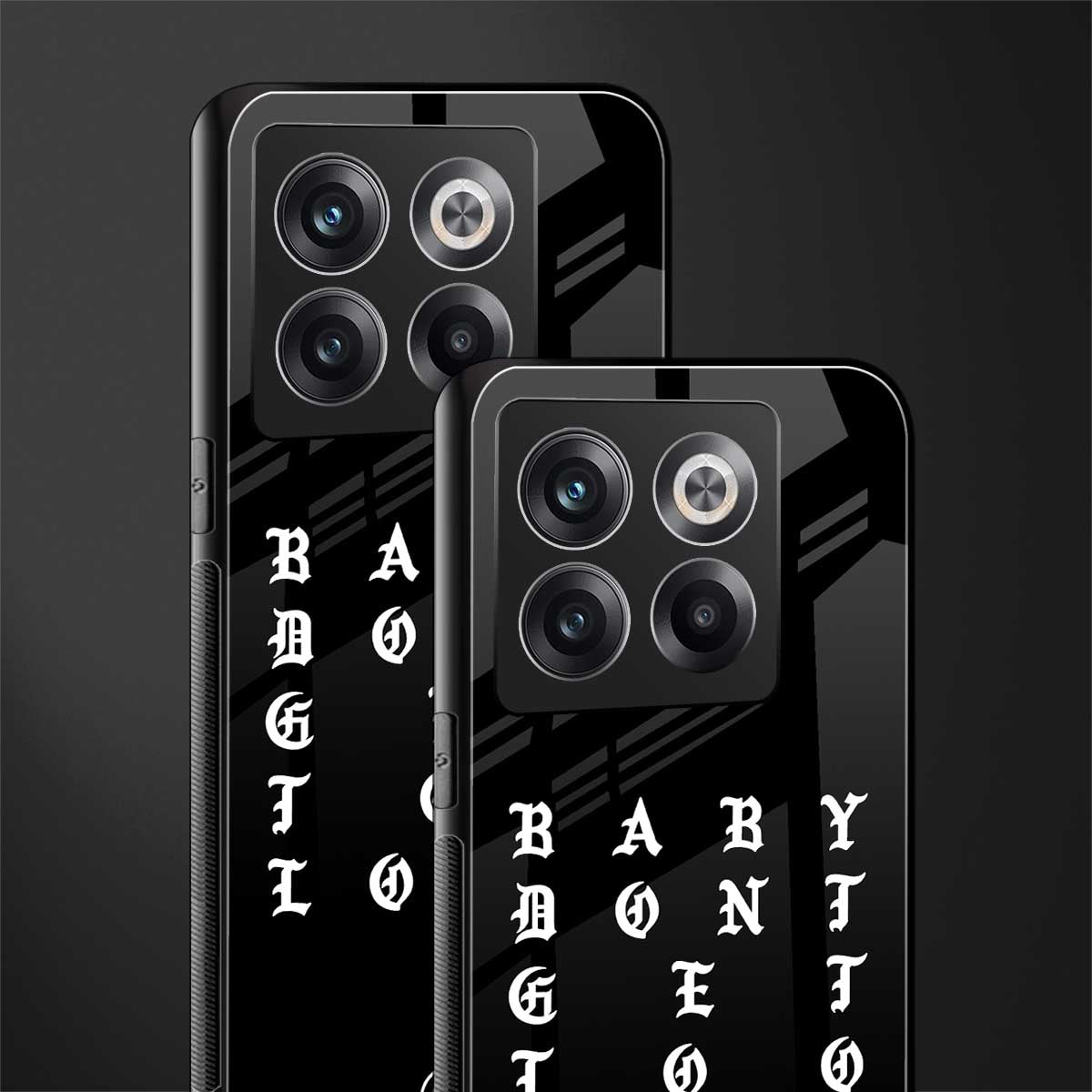 don't get too loud back phone cover | glass case for oneplus 10t
