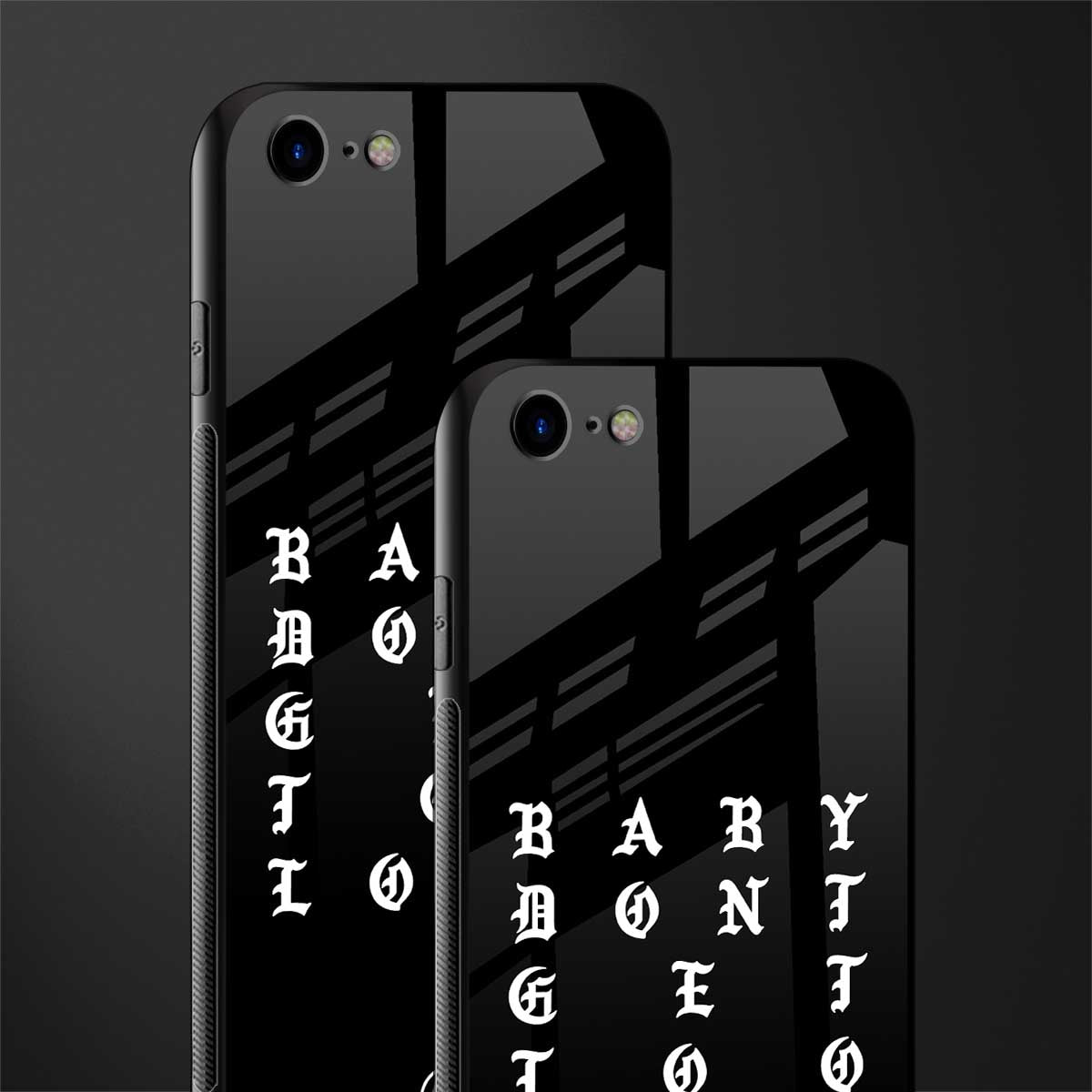 don't get too loud glass case for iphone se 2020 image-2