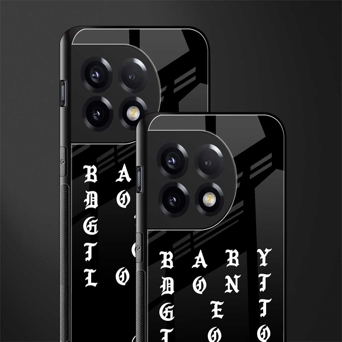 don't get too loud back phone cover | glass case for oneplus 11r