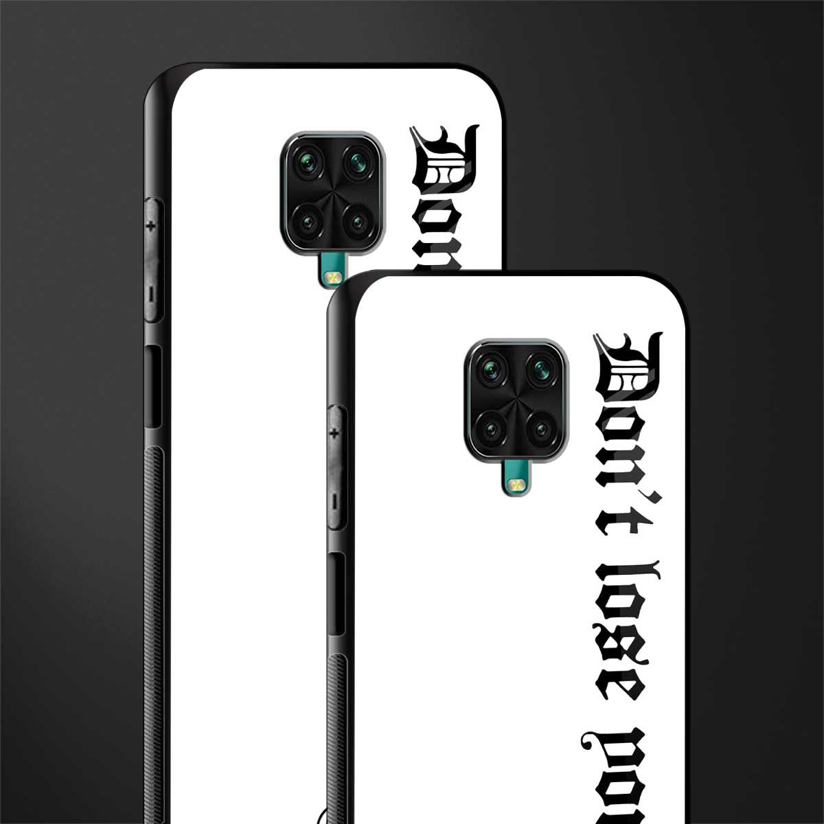 don't lose yourself glass case for redmi note 9 pro image-2
