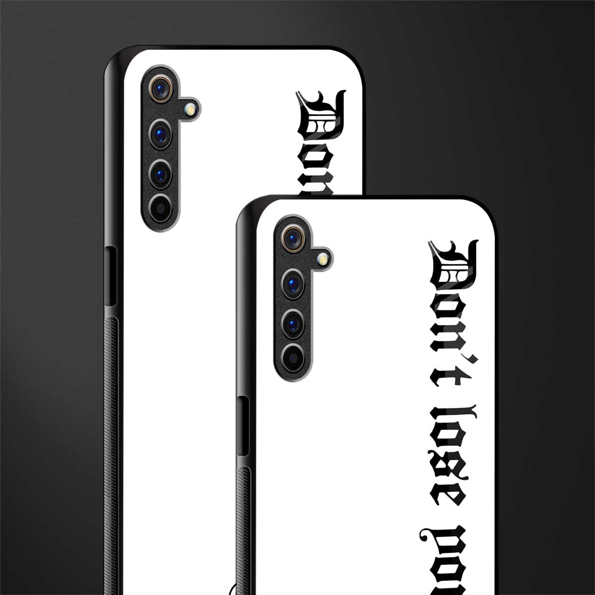don't lose yourself glass case for realme 6i image-2