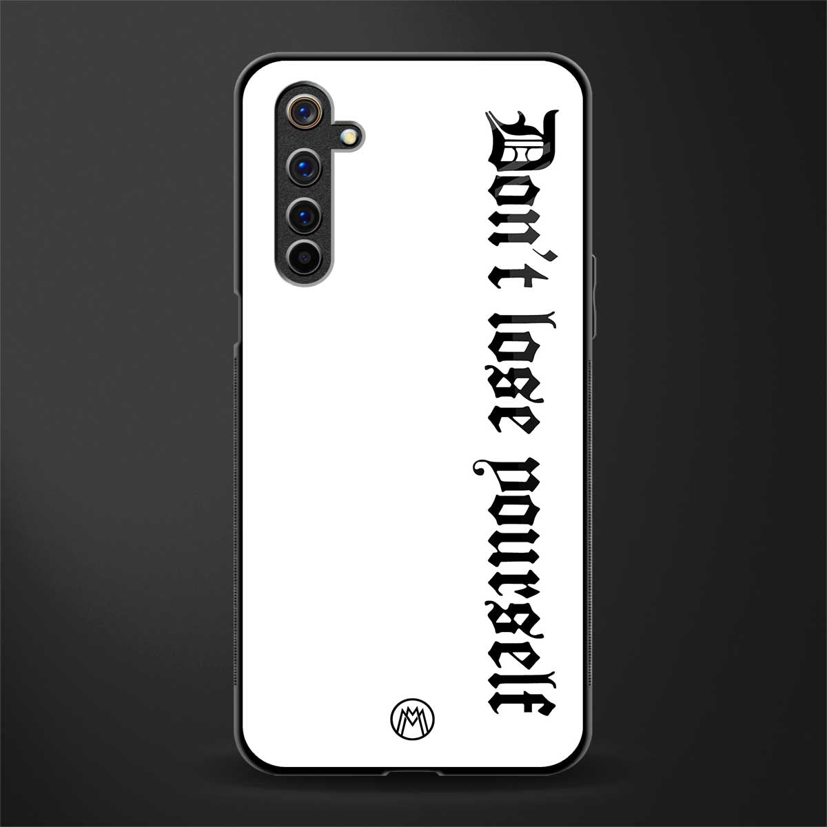 don't lose yourself glass case for realme 6i image