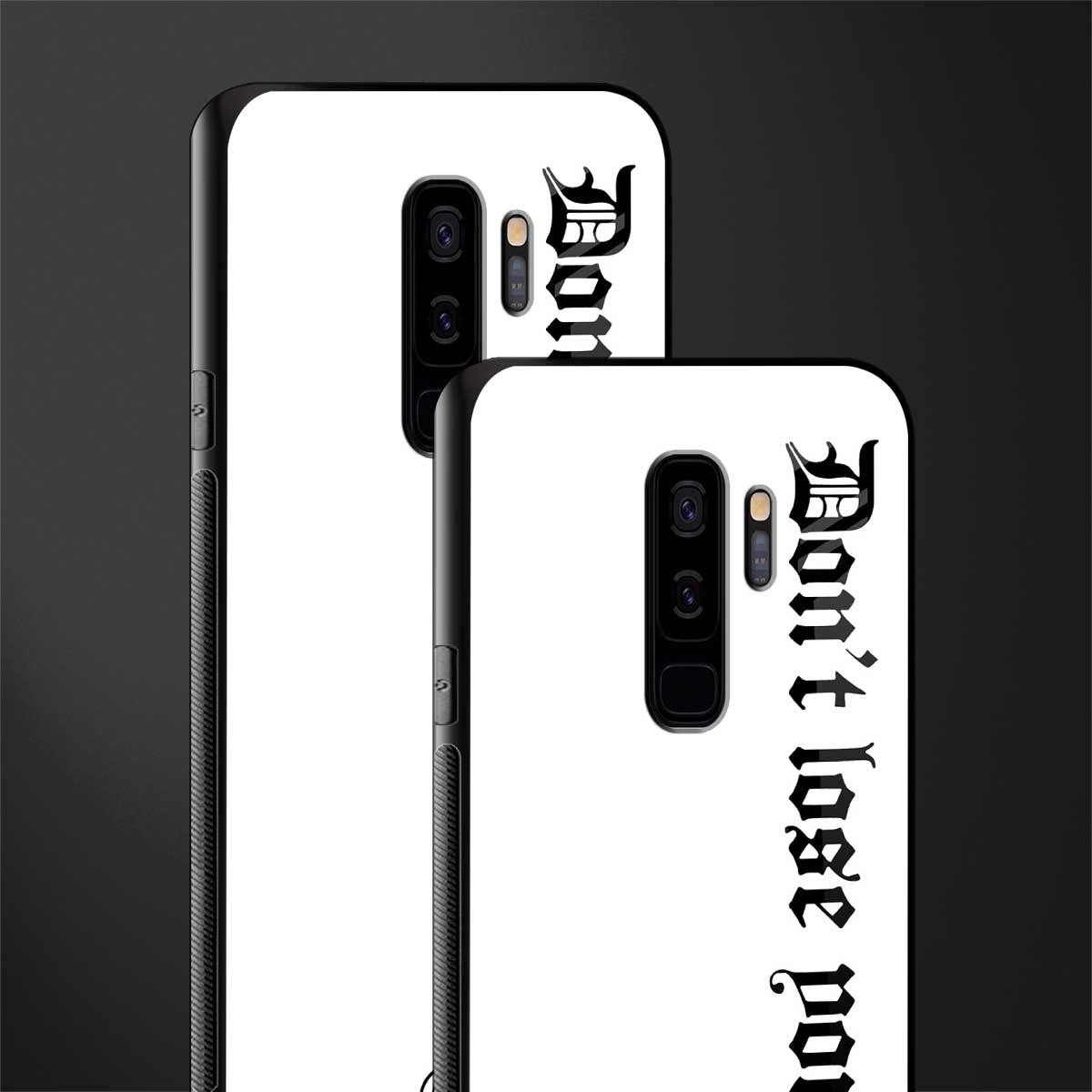 don't lose yourself glass case for samsung galaxy s9 plus image-2