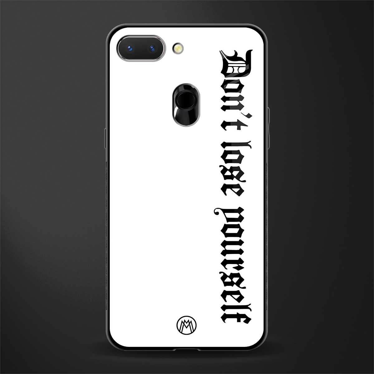 don't lose yourself glass case for oppo a5 image