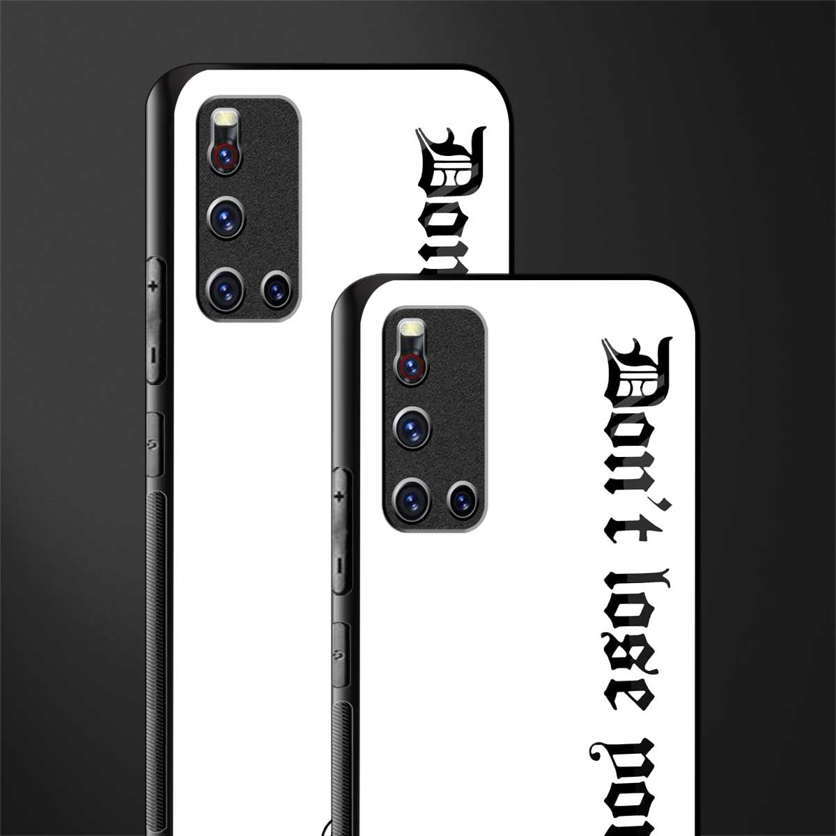 don't lose yourself glass case for vivo v19 image-2