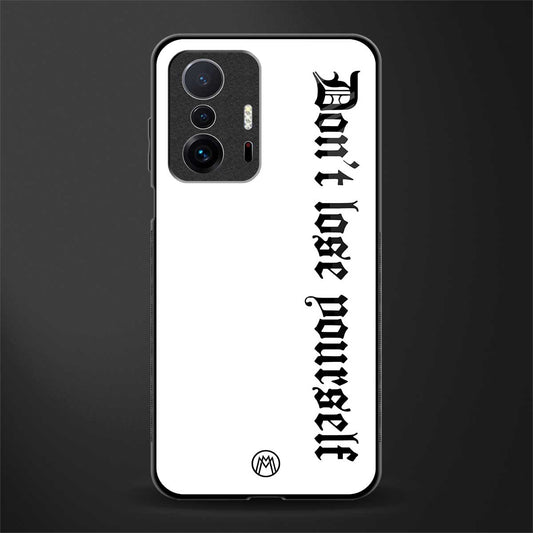 don't lose yourself glass case for mi 11t pro 5g image