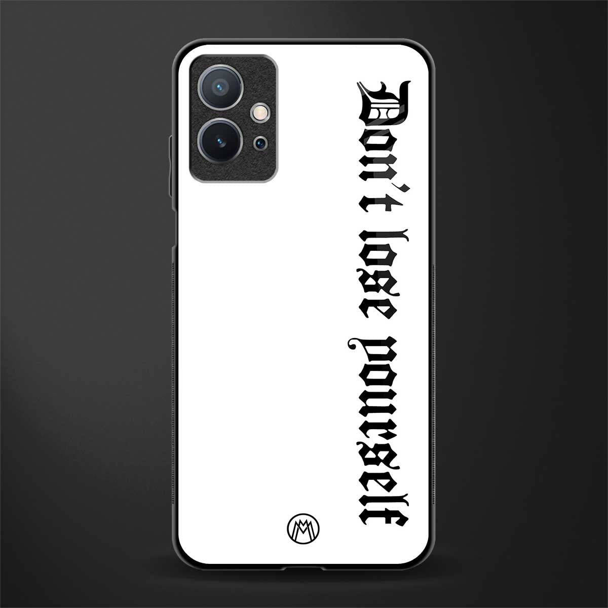 don't lose yourself glass case for vivo y75 5g image