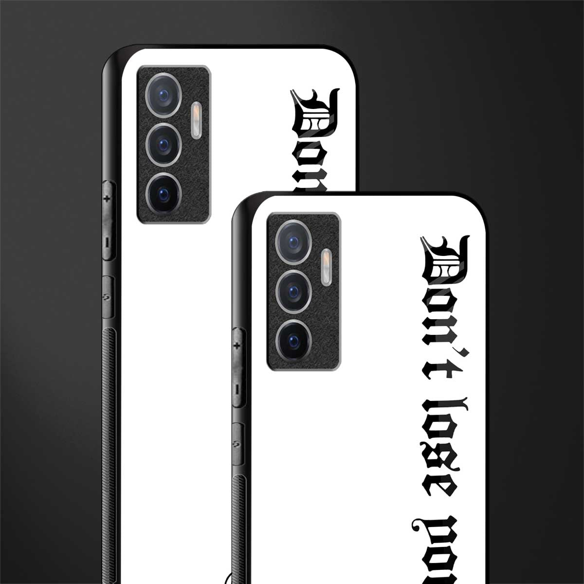 don't lose yourself glass case for vivo v23e image-2