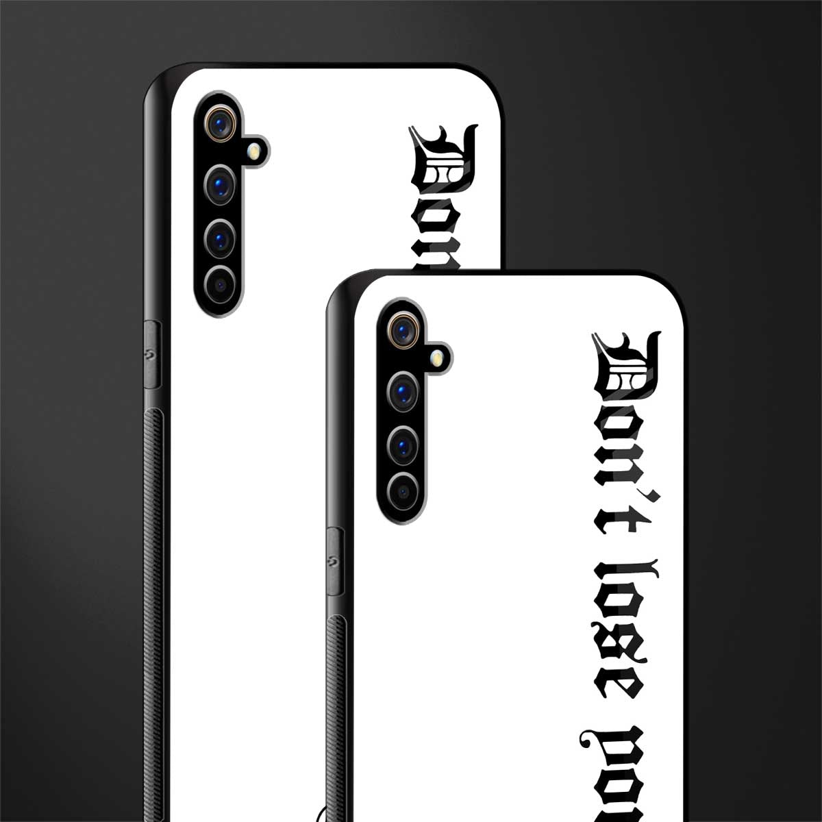 don't lose yourself glass case for realme x50 pro image-2