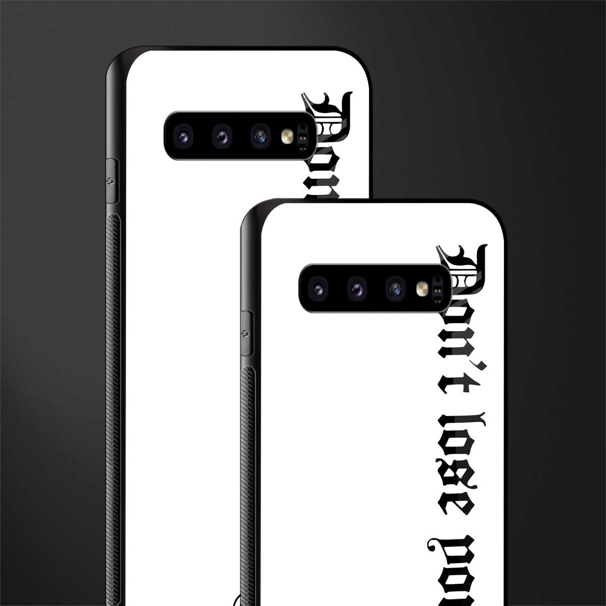 don't lose yourself glass case for samsung galaxy s10 plus image-2
