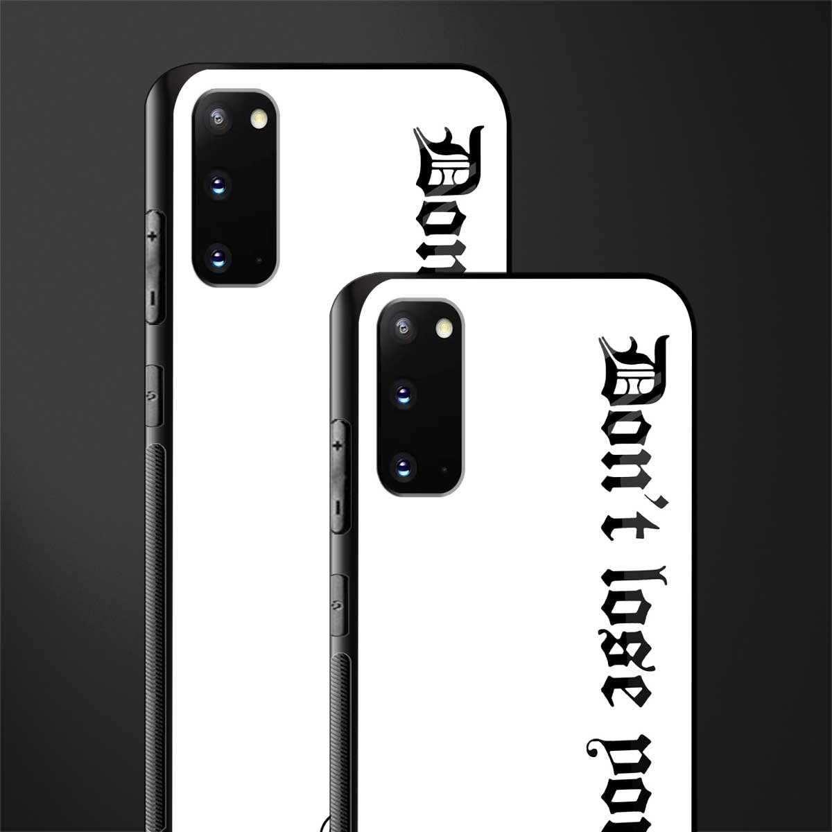 don't lose yourself glass case for samsung galaxy s20 image-2