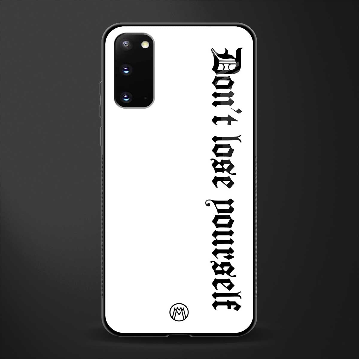 don't lose yourself glass case for samsung galaxy s20 image