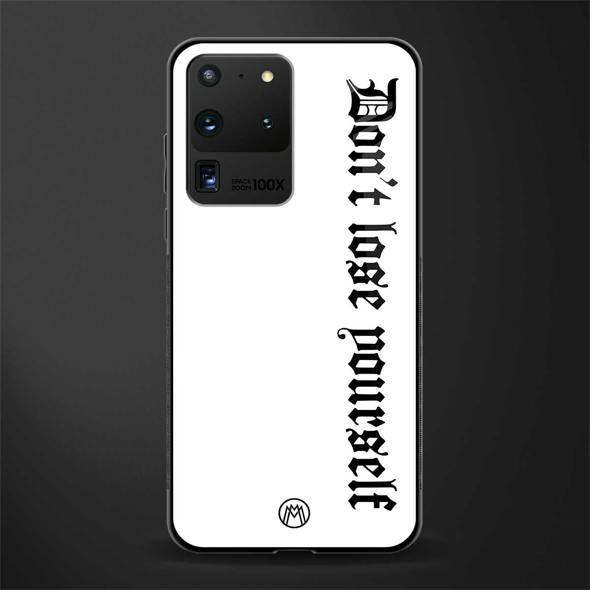 don't lose yourself glass case for samsung galaxy s20 ultra image